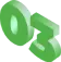 Intercept number 3 in green