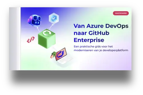 Cover whitepaper Azure DevOps naar GitHub